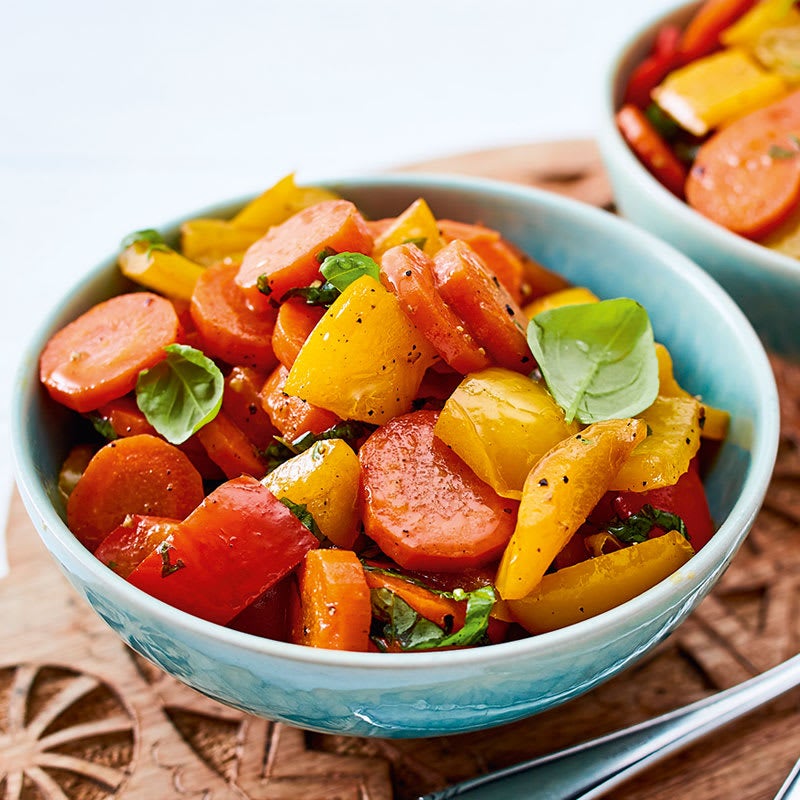 Foto Karamellisierter Paprika-Karotten-Salat von WW
