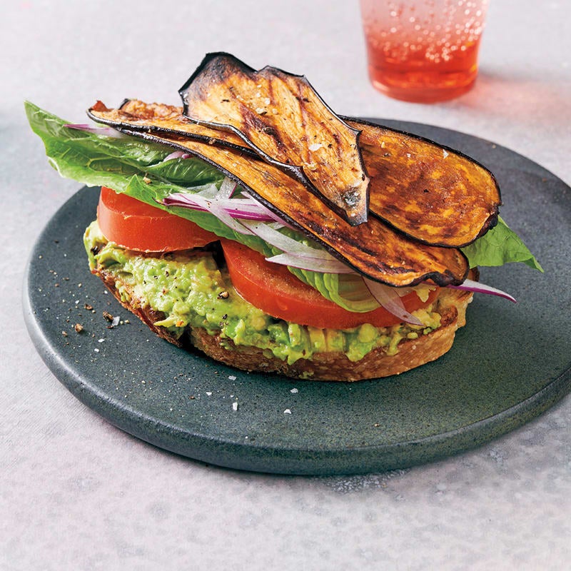 Foto Auberginen-Sandwich mit Avocado von WW